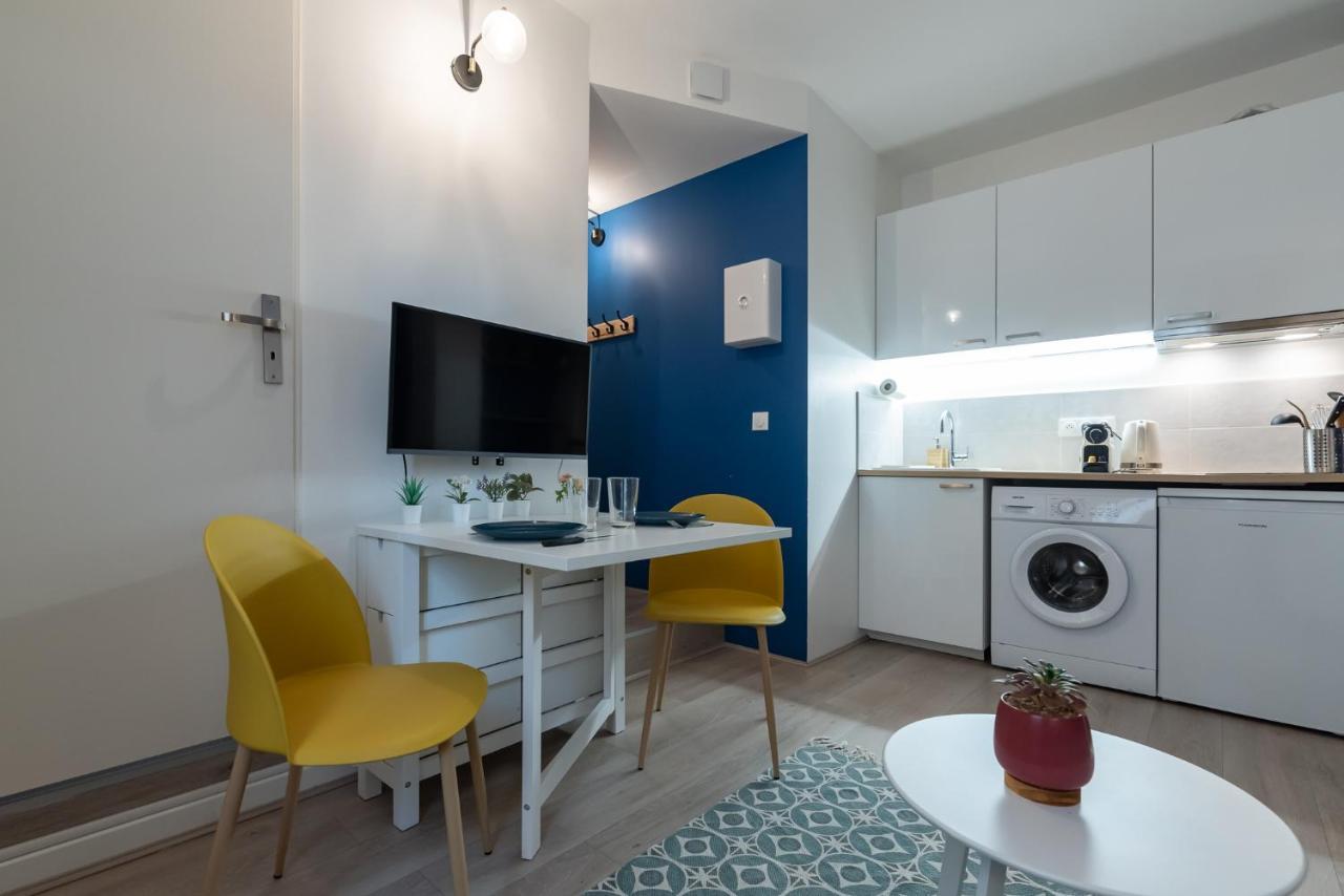 Studio Blue Confort , Proche Gare Part Dieu Apartment Villeurbanne Luaran gambar